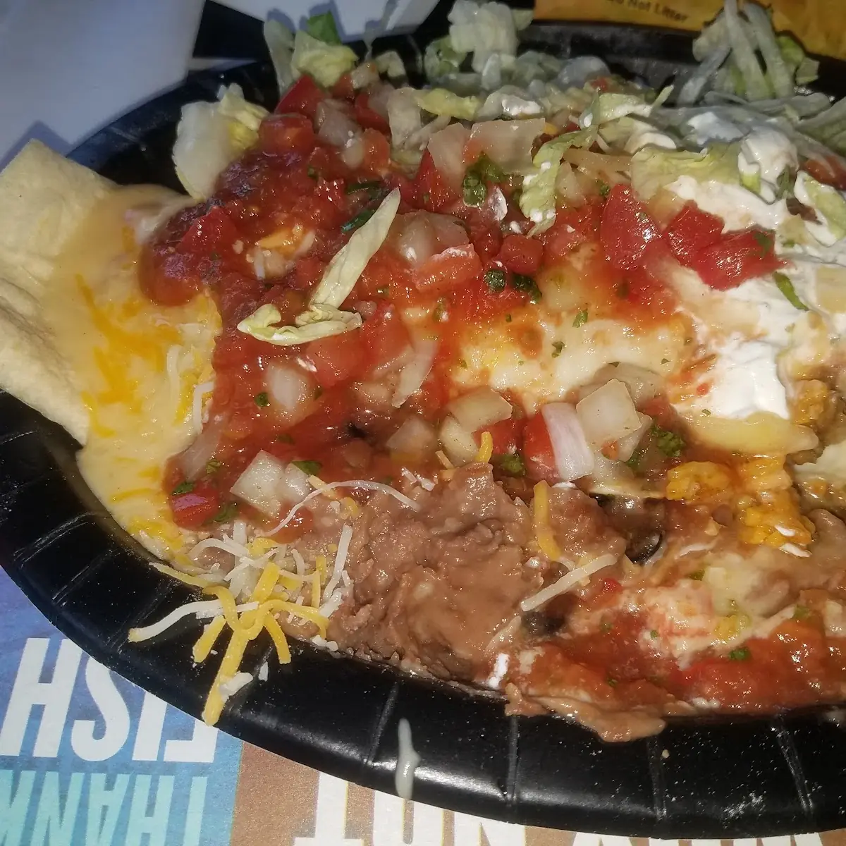 Double Smothered Queso Burrito Platter