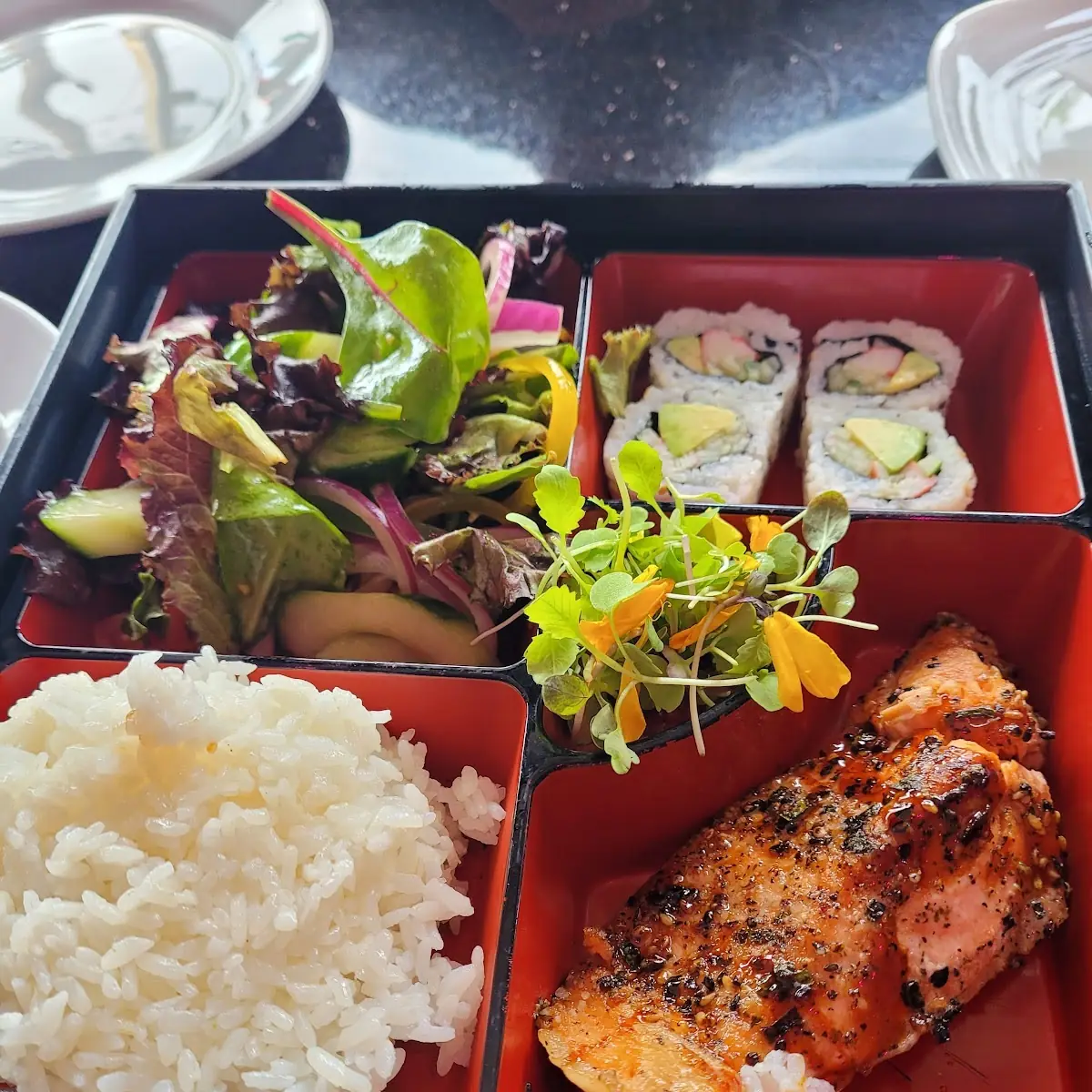 Salmon Bento Box