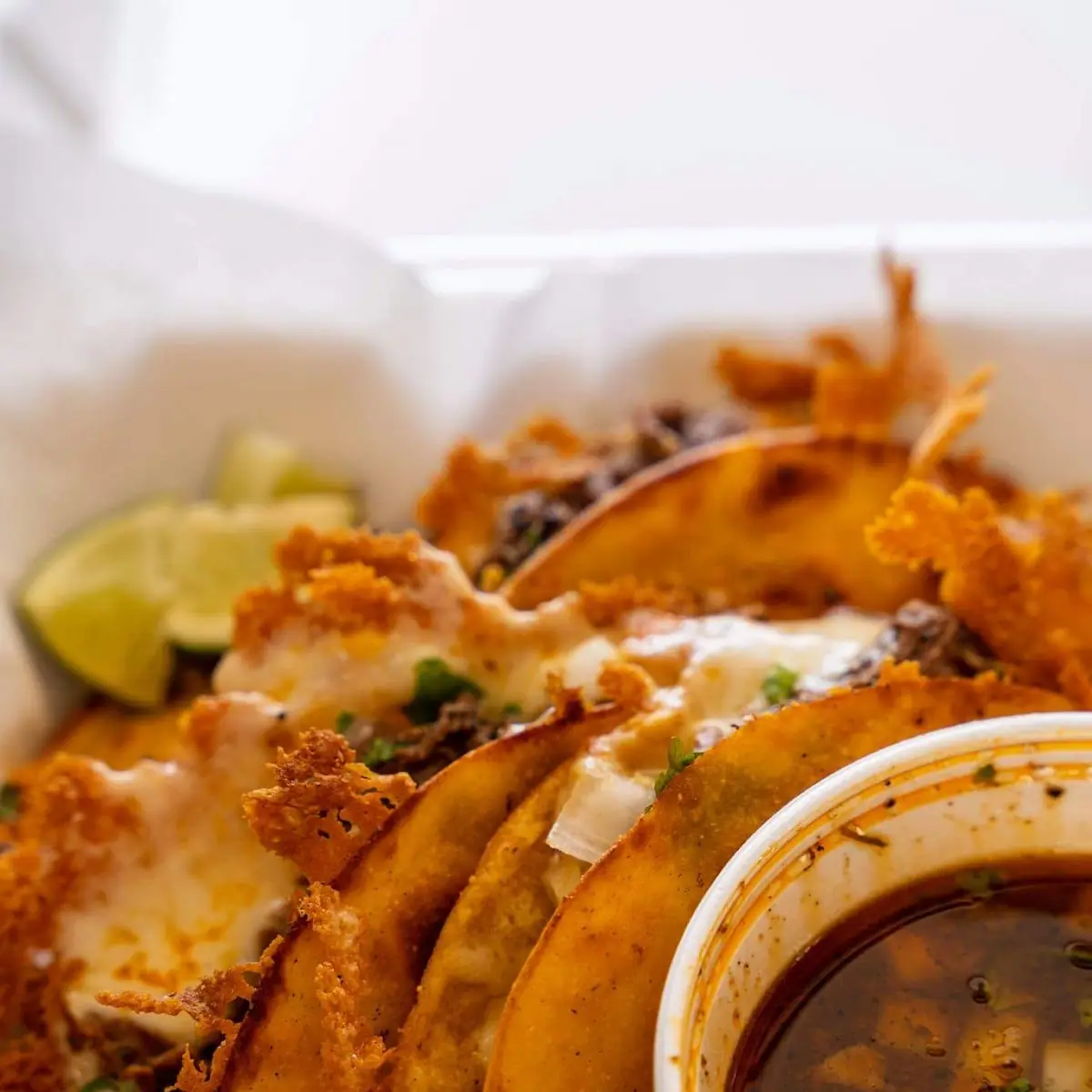 Queso Birria Tacos