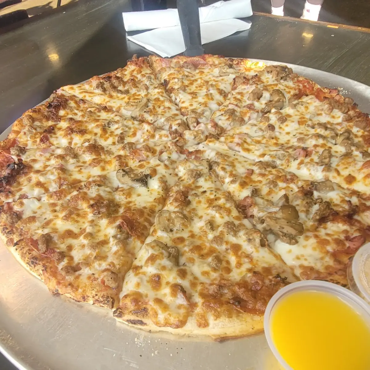 All Meat Pizza