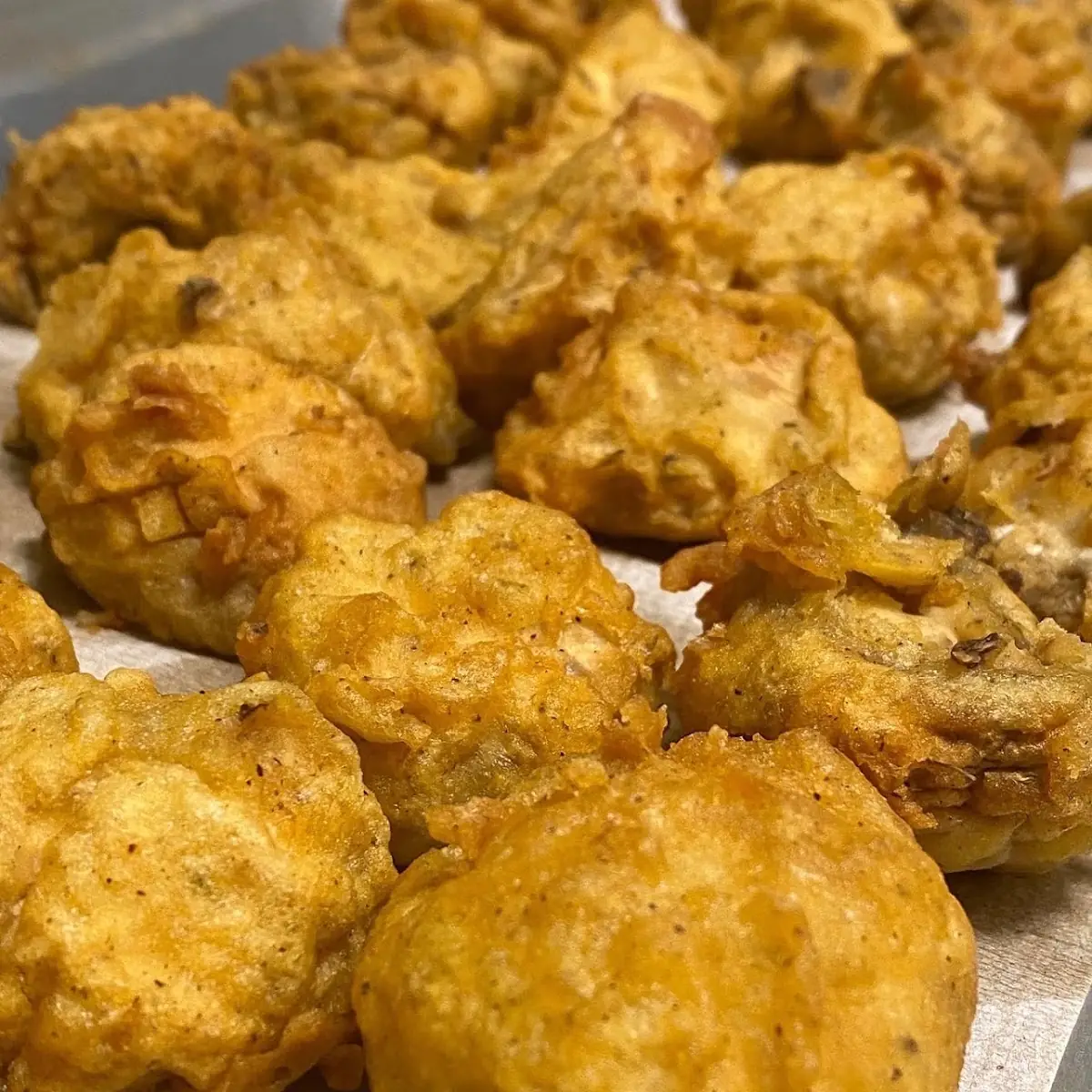Fried Mushrooms with Ranch Dip