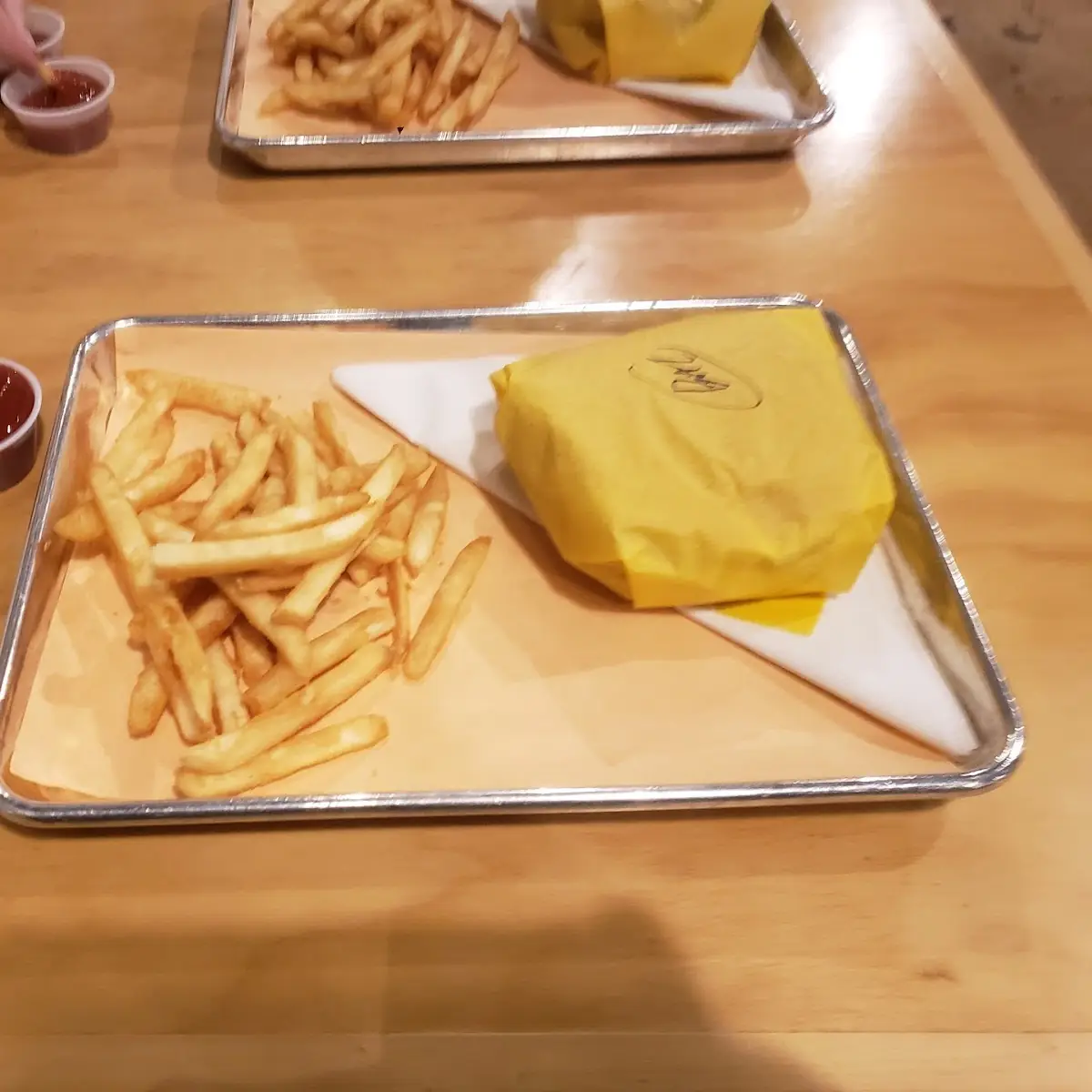 Bacon Cheeseburger and Fries