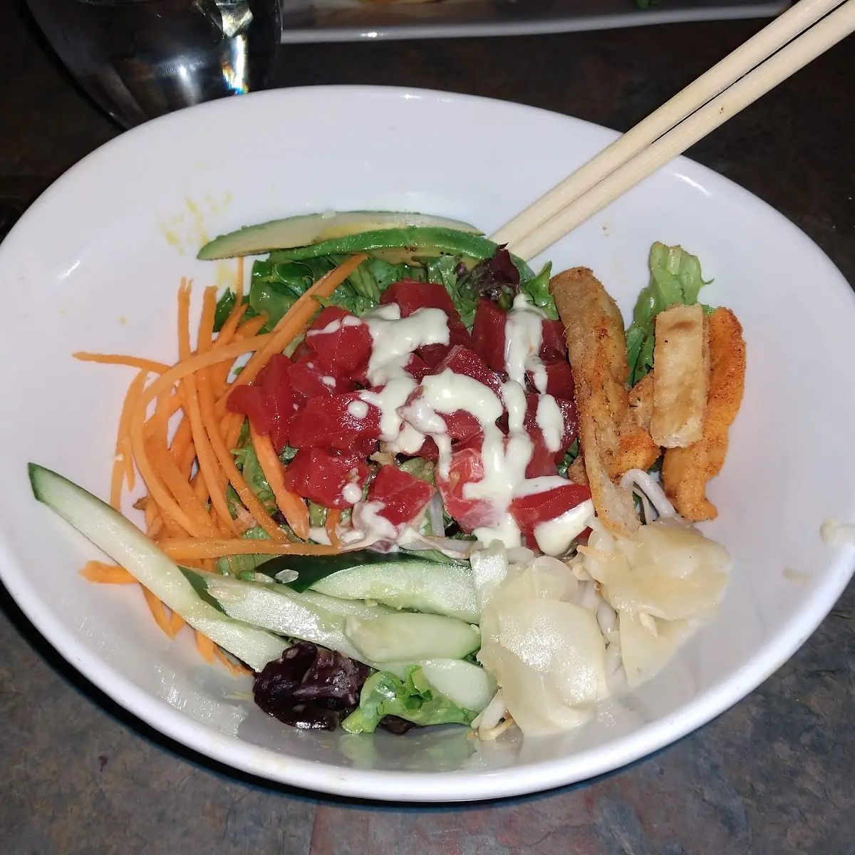 Ahi Tuna Poke Bowl