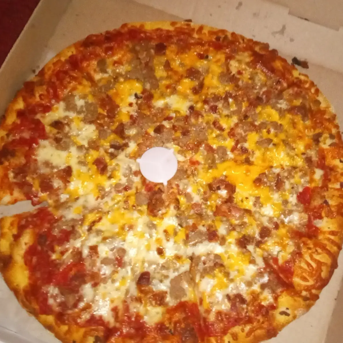 XL Bacon Cheeseburger Pizza