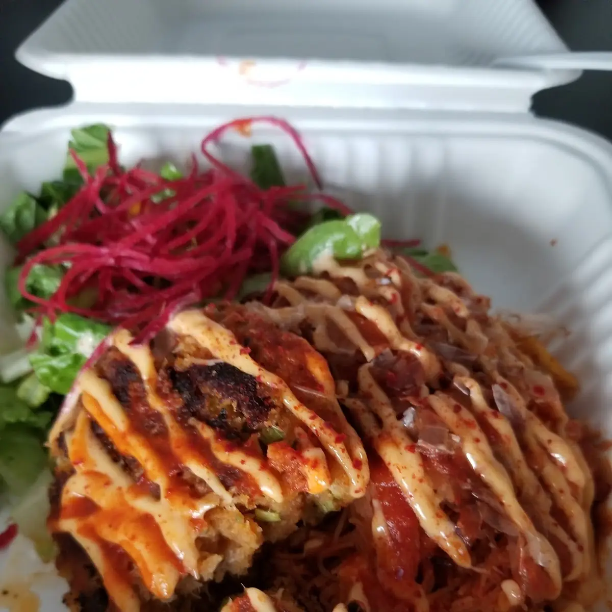Crab Cake Pad Thai