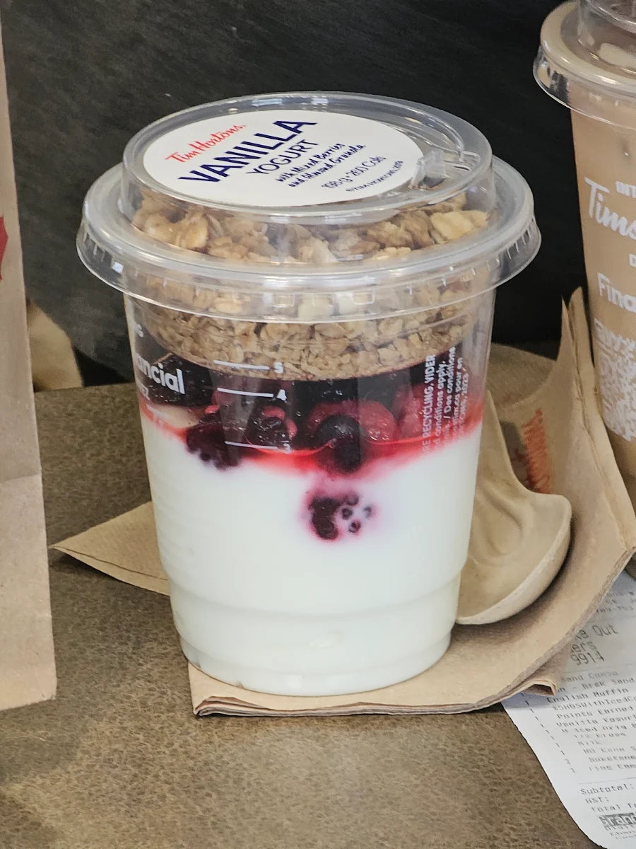 Blackberry Dessert, Tim Hortons