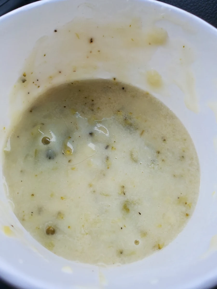 Cream of Broccoli Soup with Hair, Tim Hortons