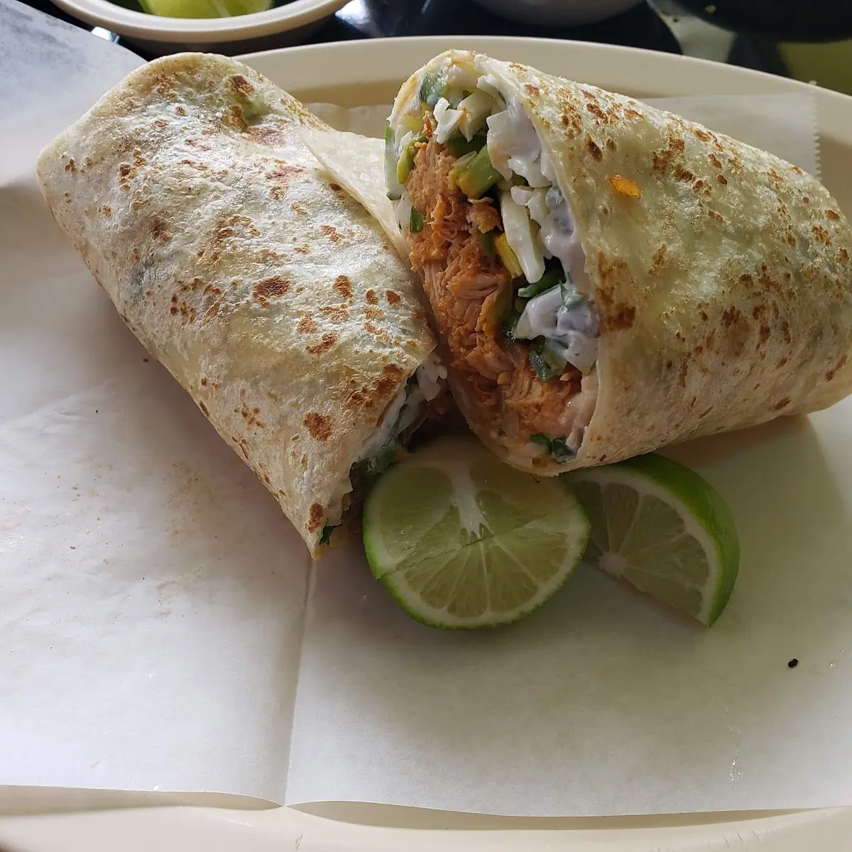 Coca-Cola Chicken Burrito