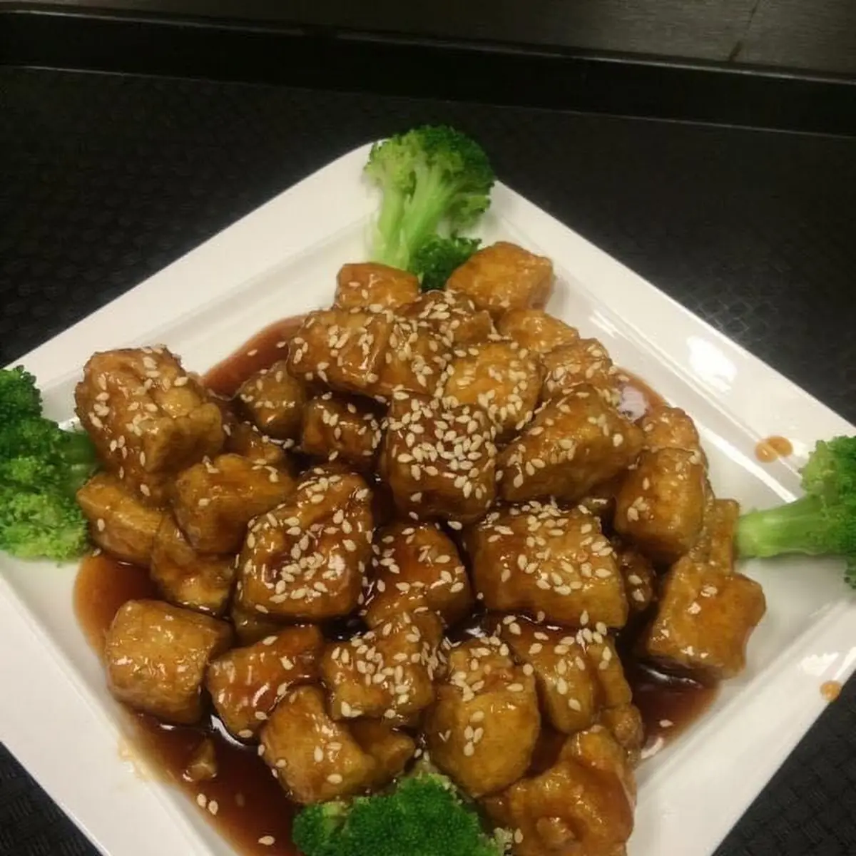Golden Sesame Chicken
