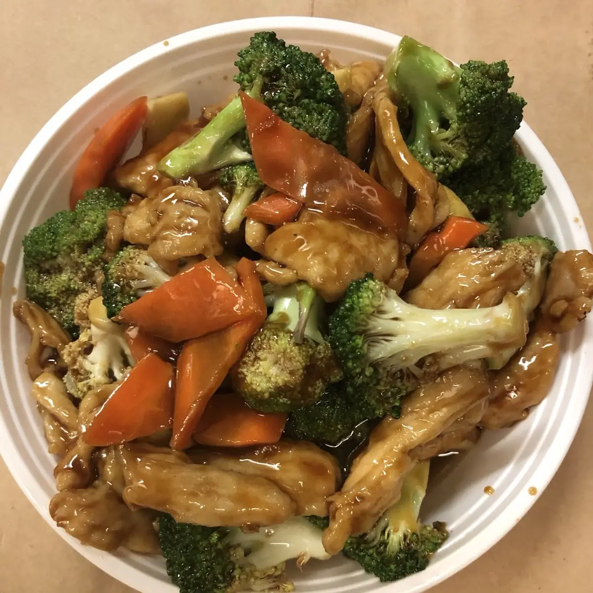 Triple Delight w Garlic Sauce