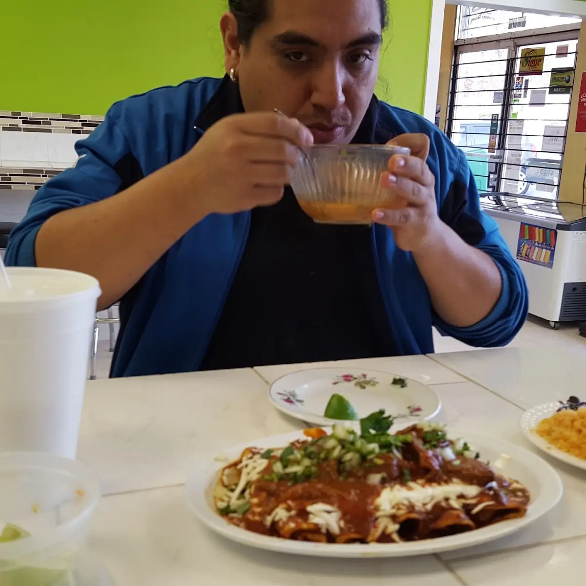 Enchiladas de Mole Poblano