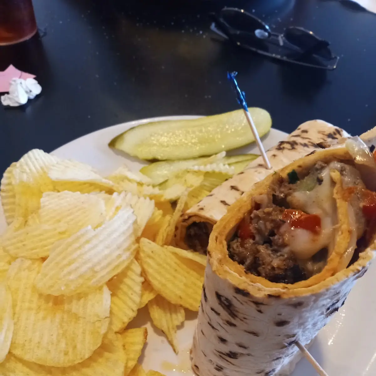 Steak and Cheese Wrap