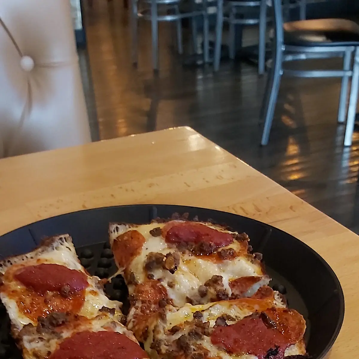 Dish Deep Pepperoni and Ground Beef