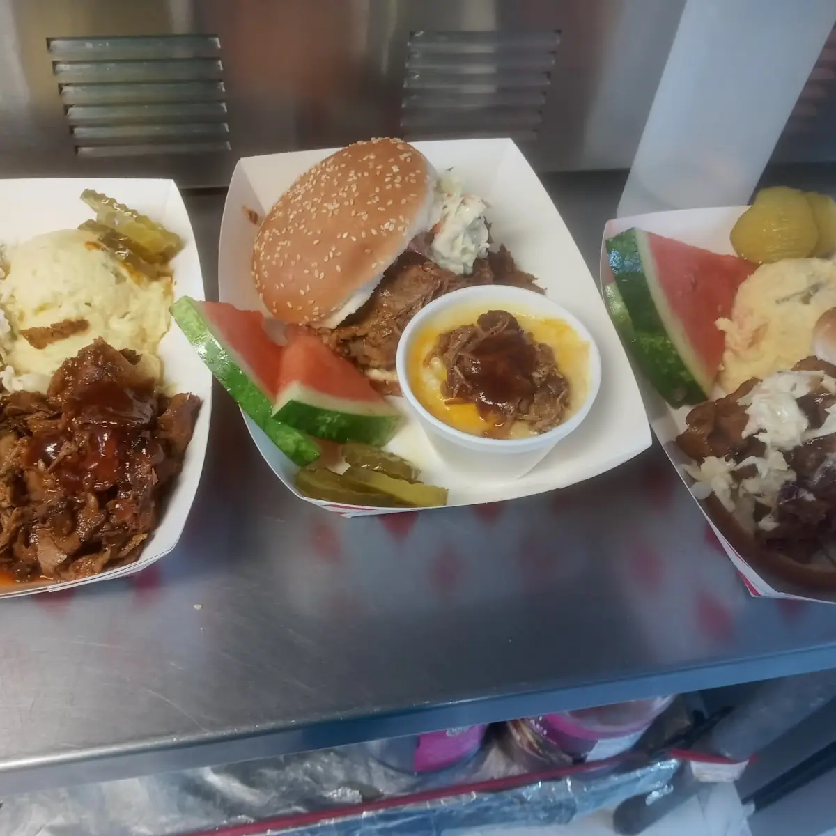 The Big Bubba Pulled Pork & Beef Brisket