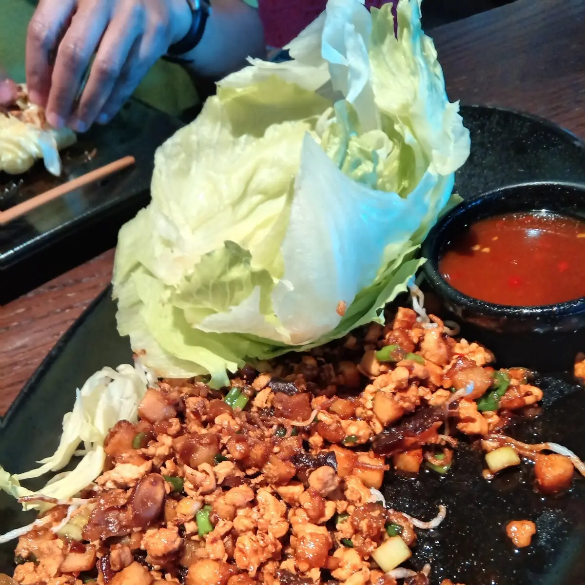 Chicken Lettuce Wraps