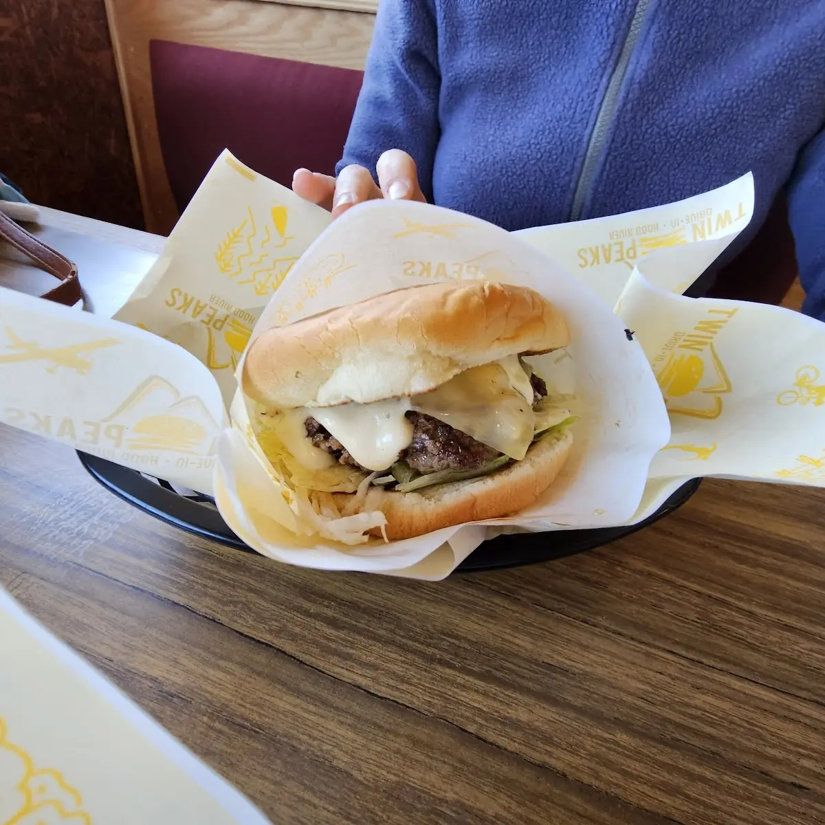 Swiss Mushroom Burger