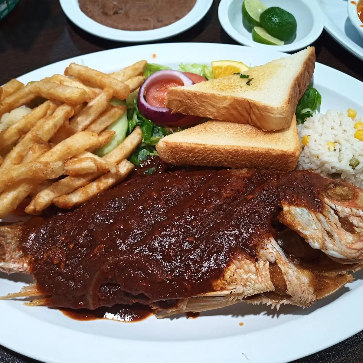 Red Snapper with Chipotle Sauce