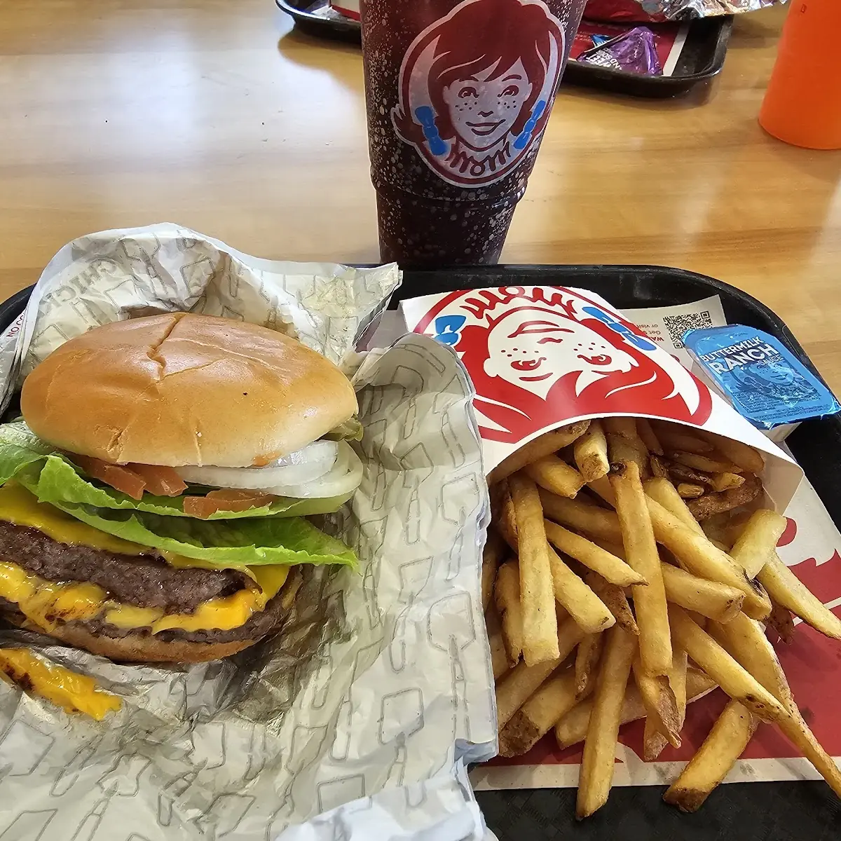 Dave's Double Cheeseburger