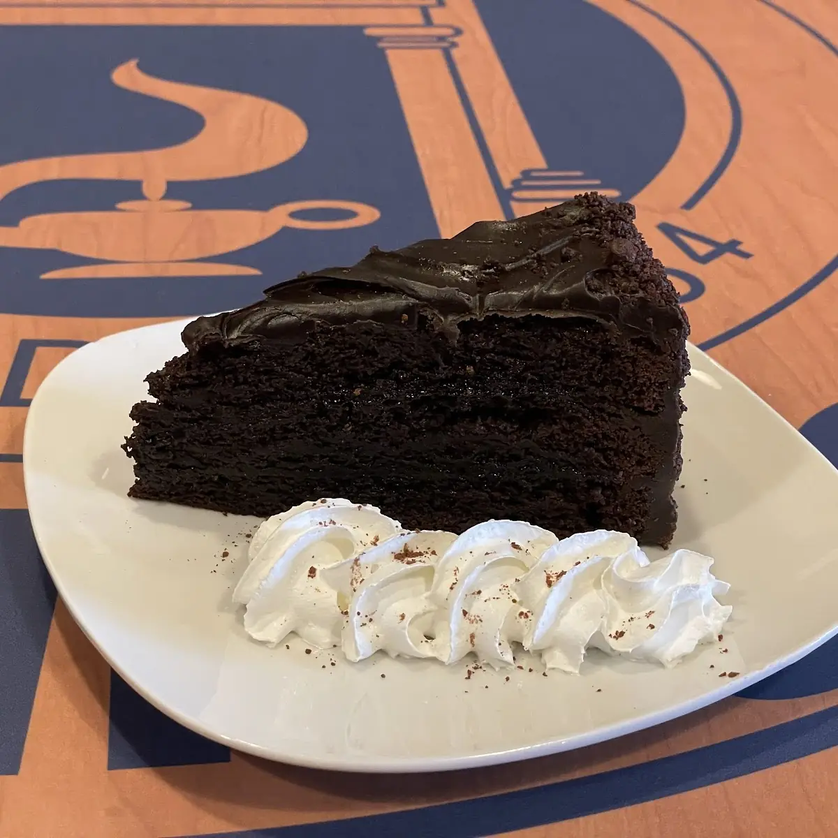 Chocolate Fudge Cake Slice