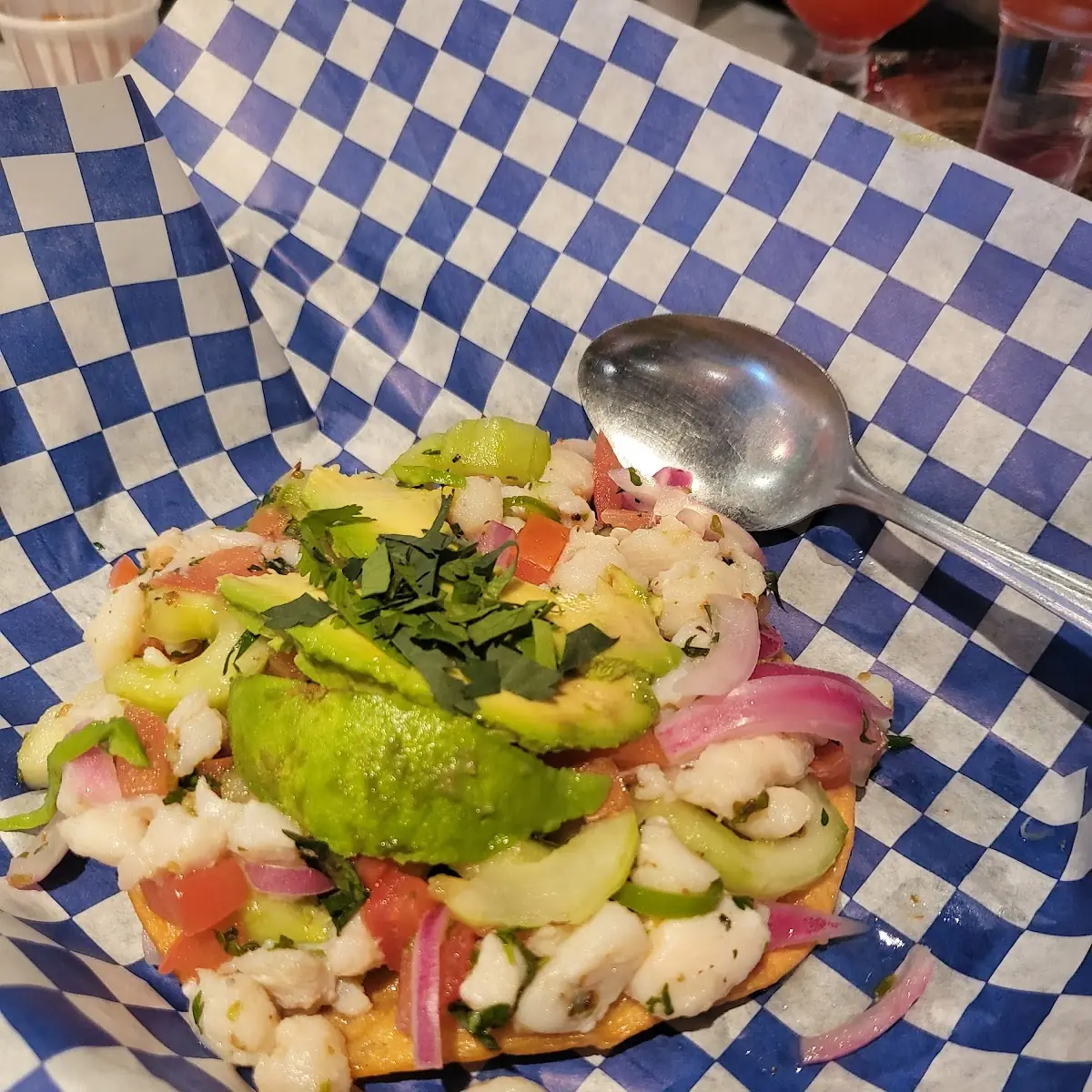 Ceviche Tostada