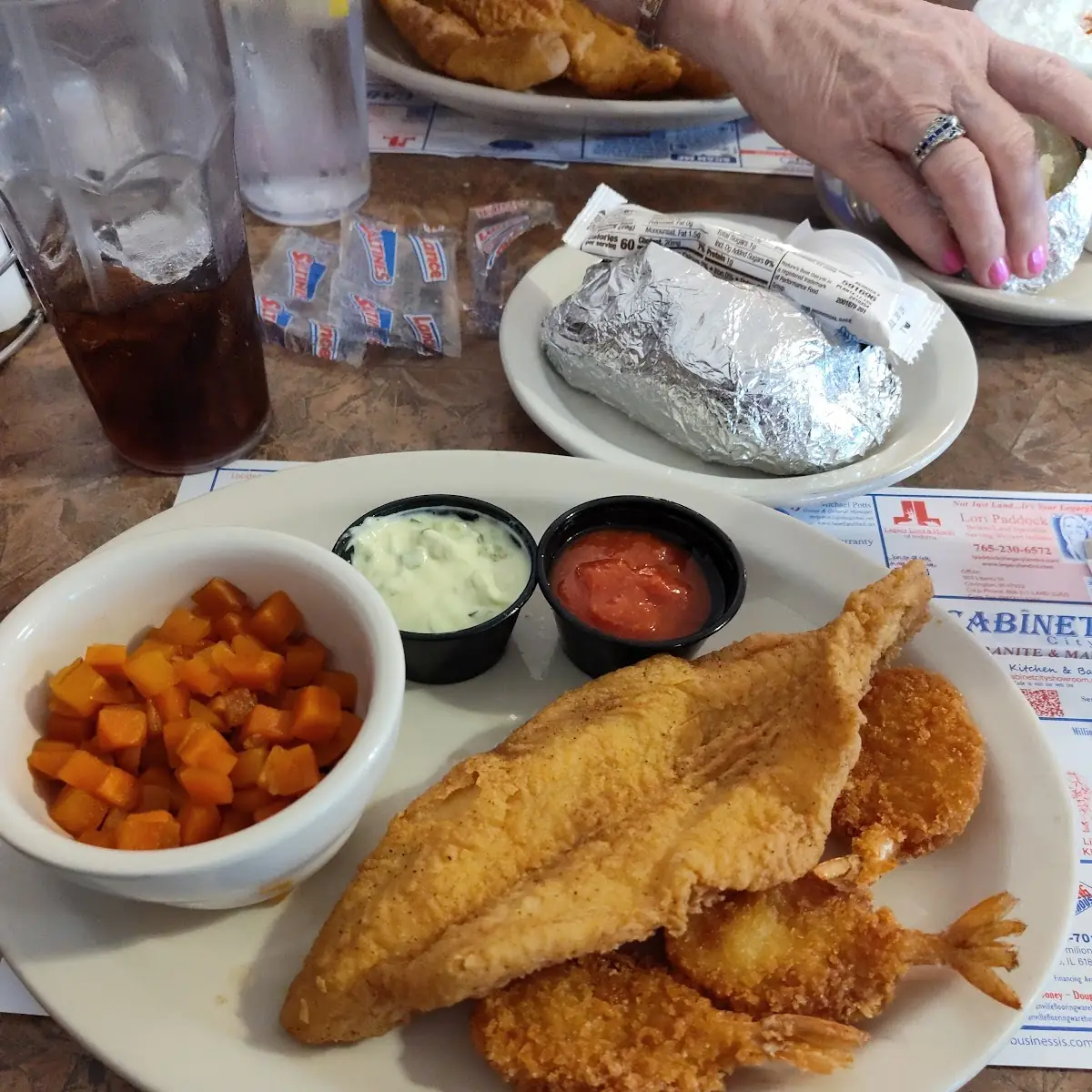 Fried Catfish & Shrimp