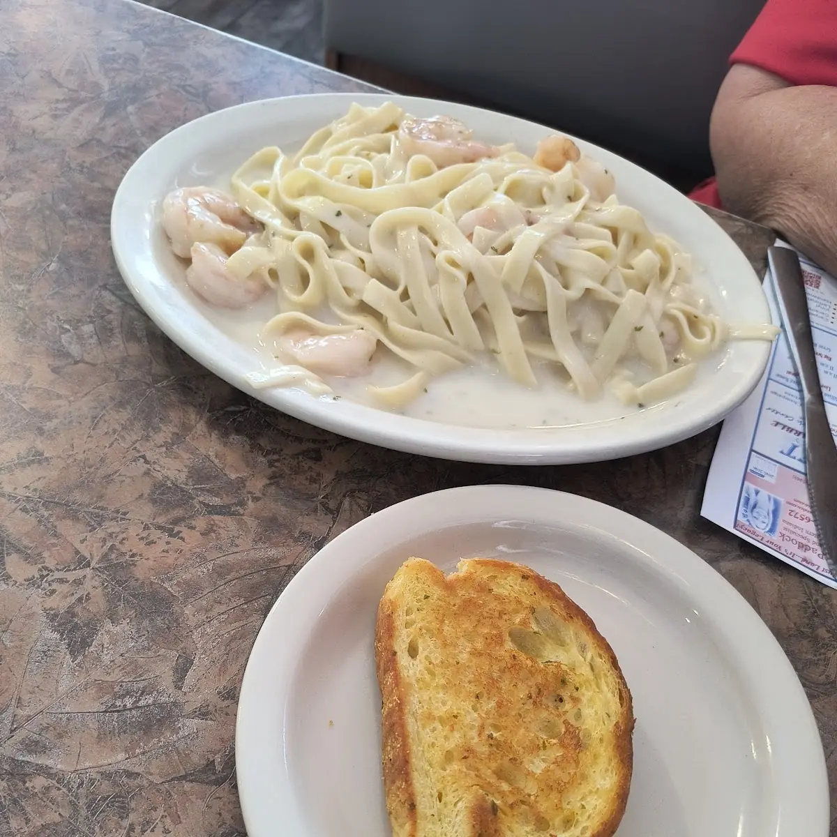 Shrimp Alfredo