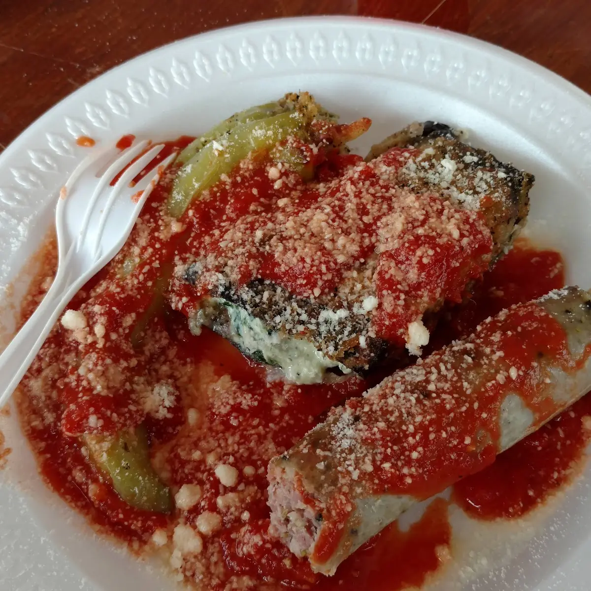 Tray Eggplant Parmesan