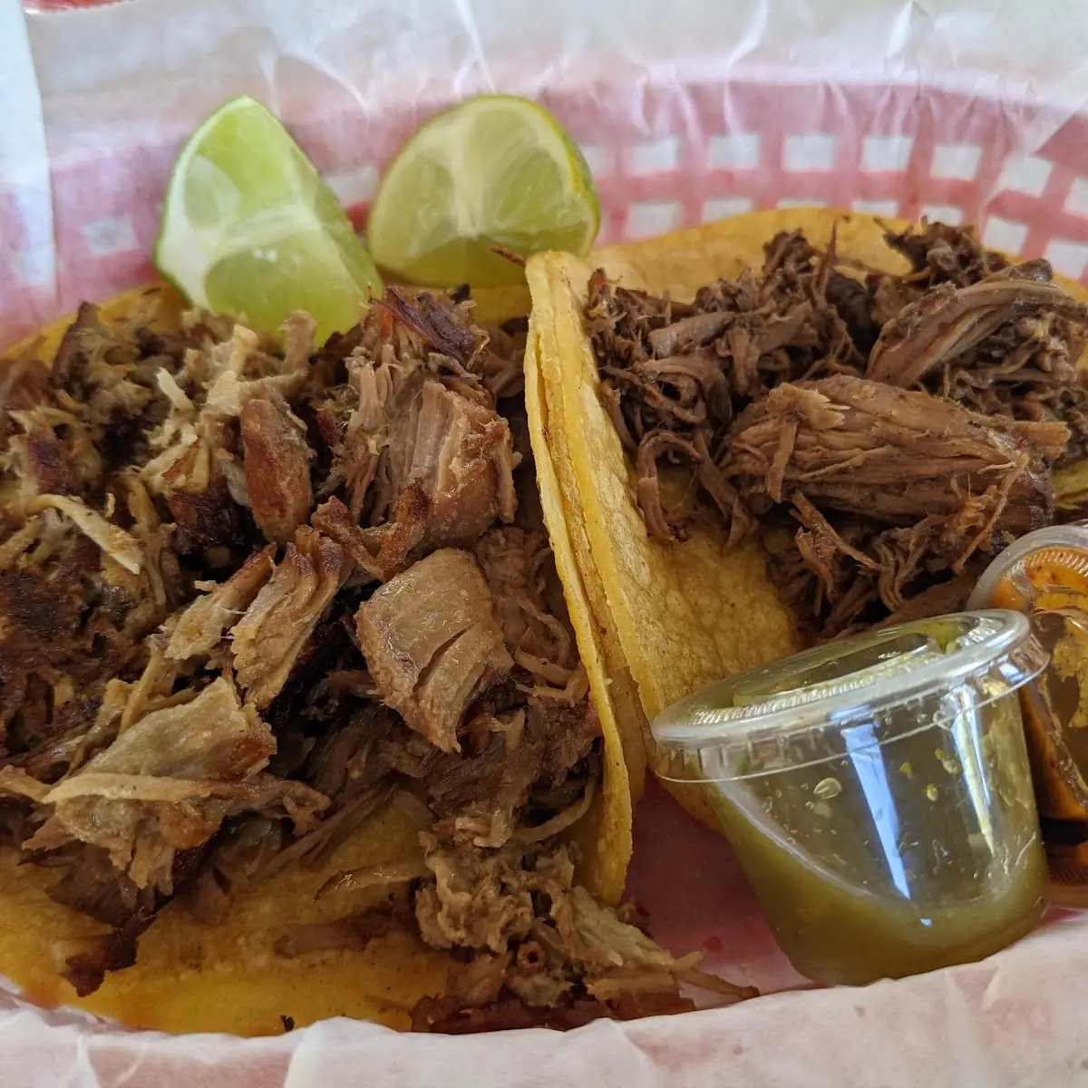 Plain Carnitas Taco