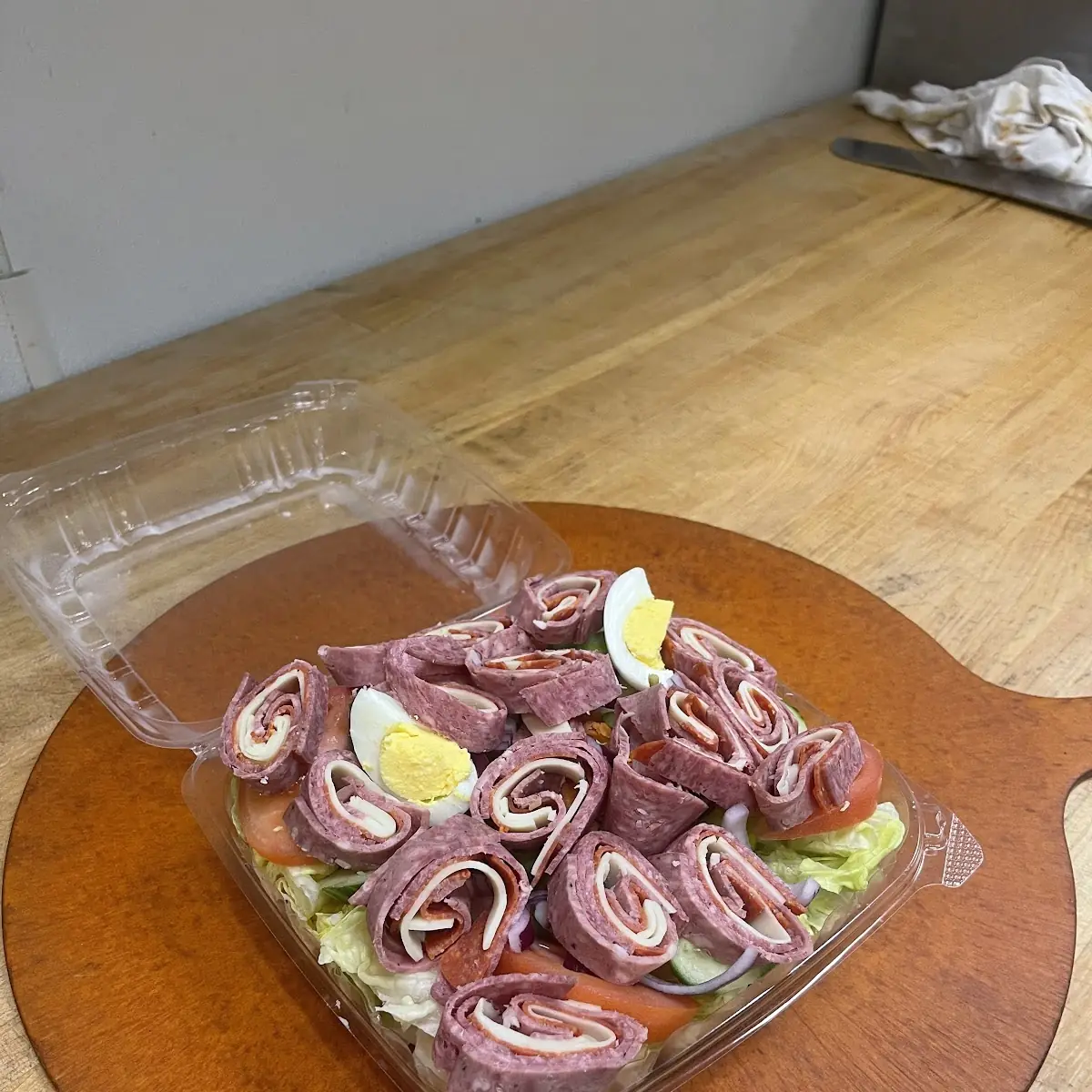 Steak Tips Caesar Salad