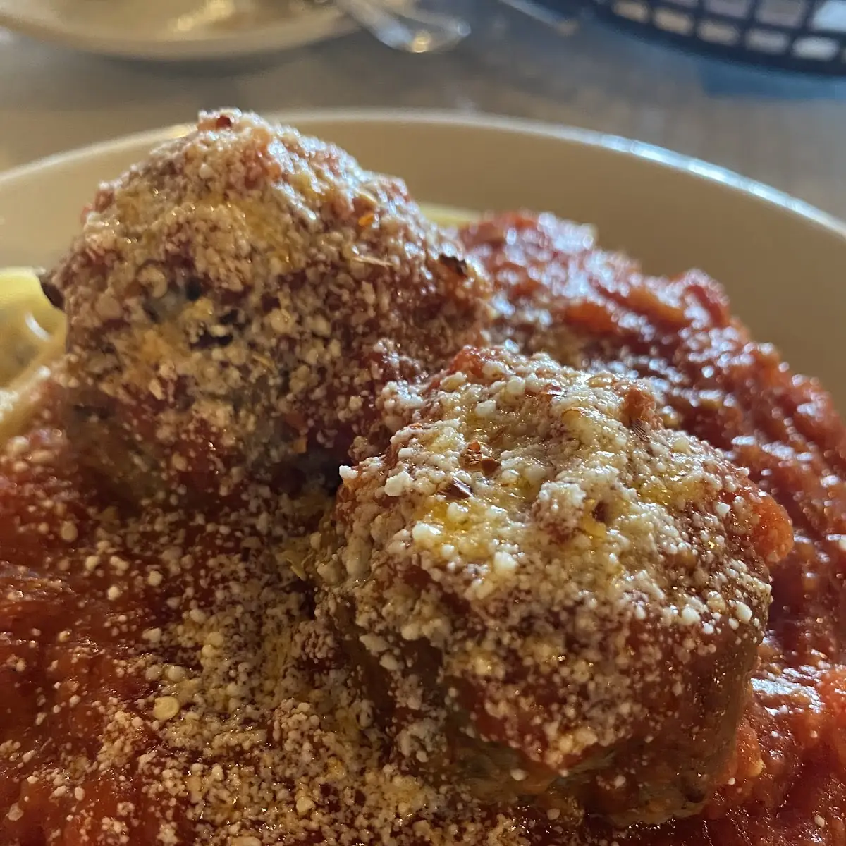 Parmesan and Red Pepper Flakes