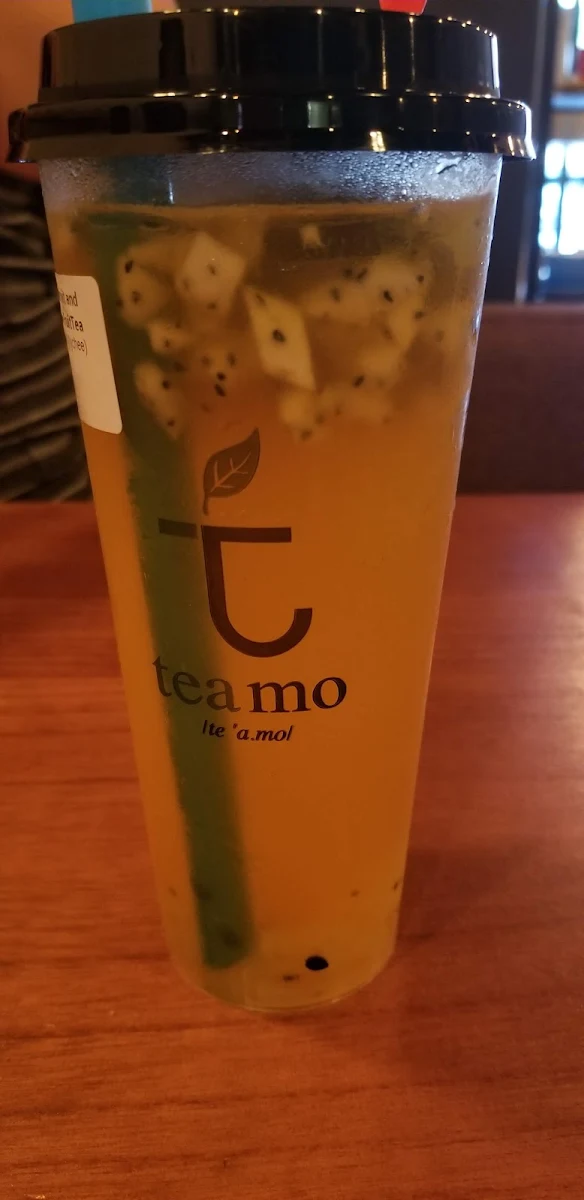 Passion Fruit and Dragon Fruit Tea