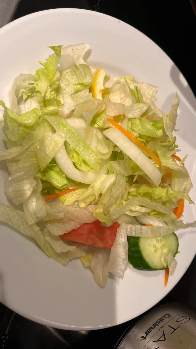 Salad, Light of India Restaurant