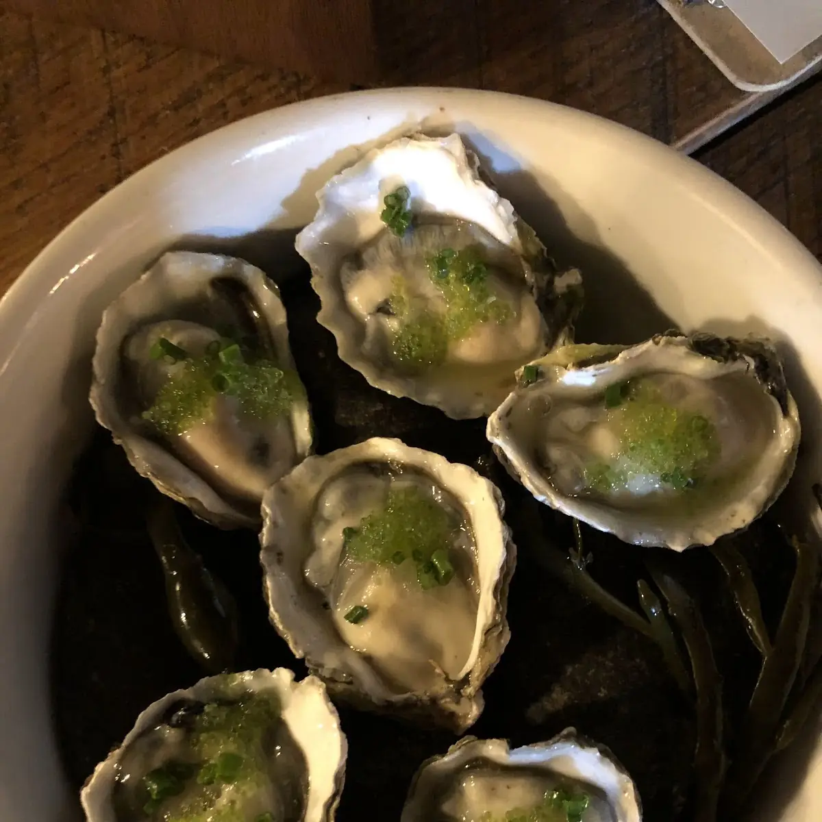 Oysters on the Half Shell