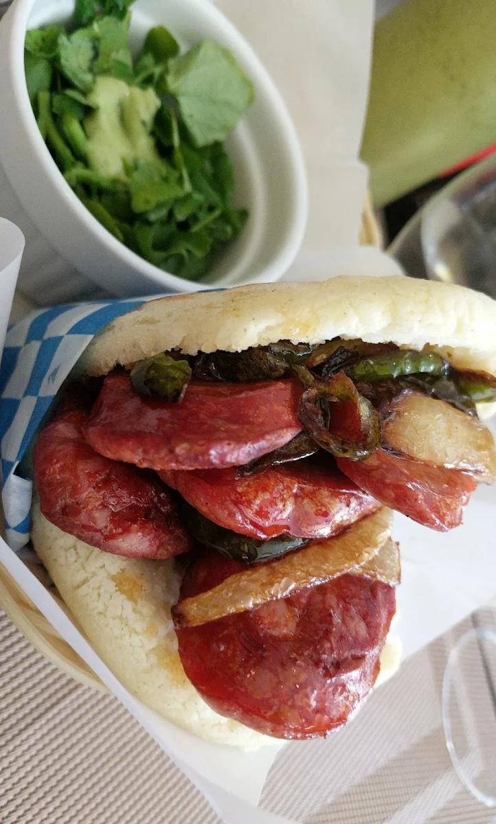 Chorizo Arepas