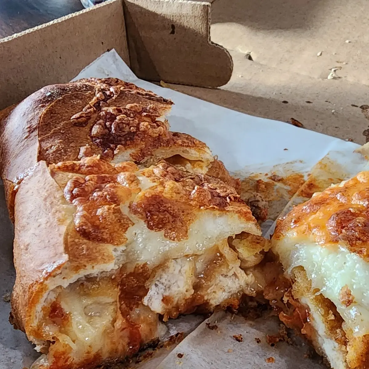 Chicken Parmesan Calzone