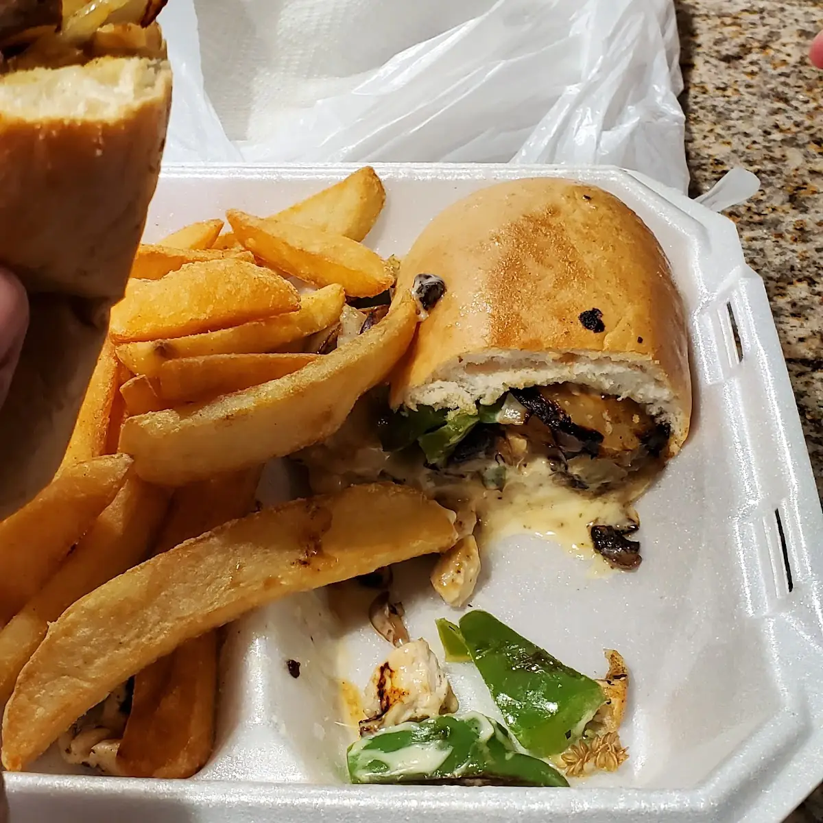 Chicken Souvlaki Sandwich