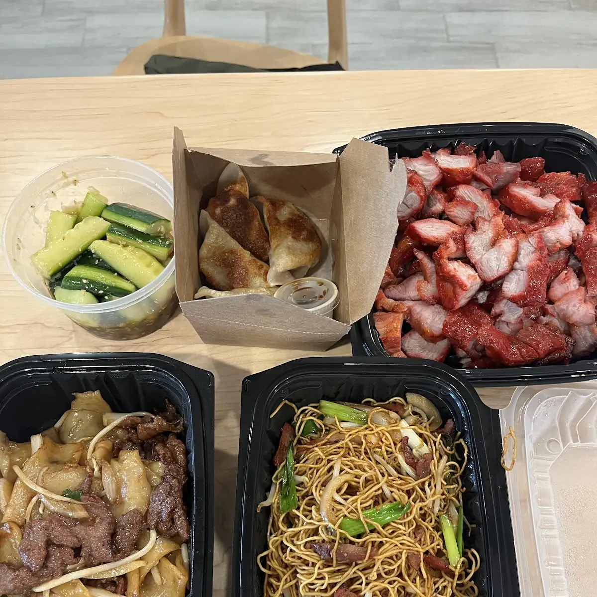 Beef Chow Fun Platter