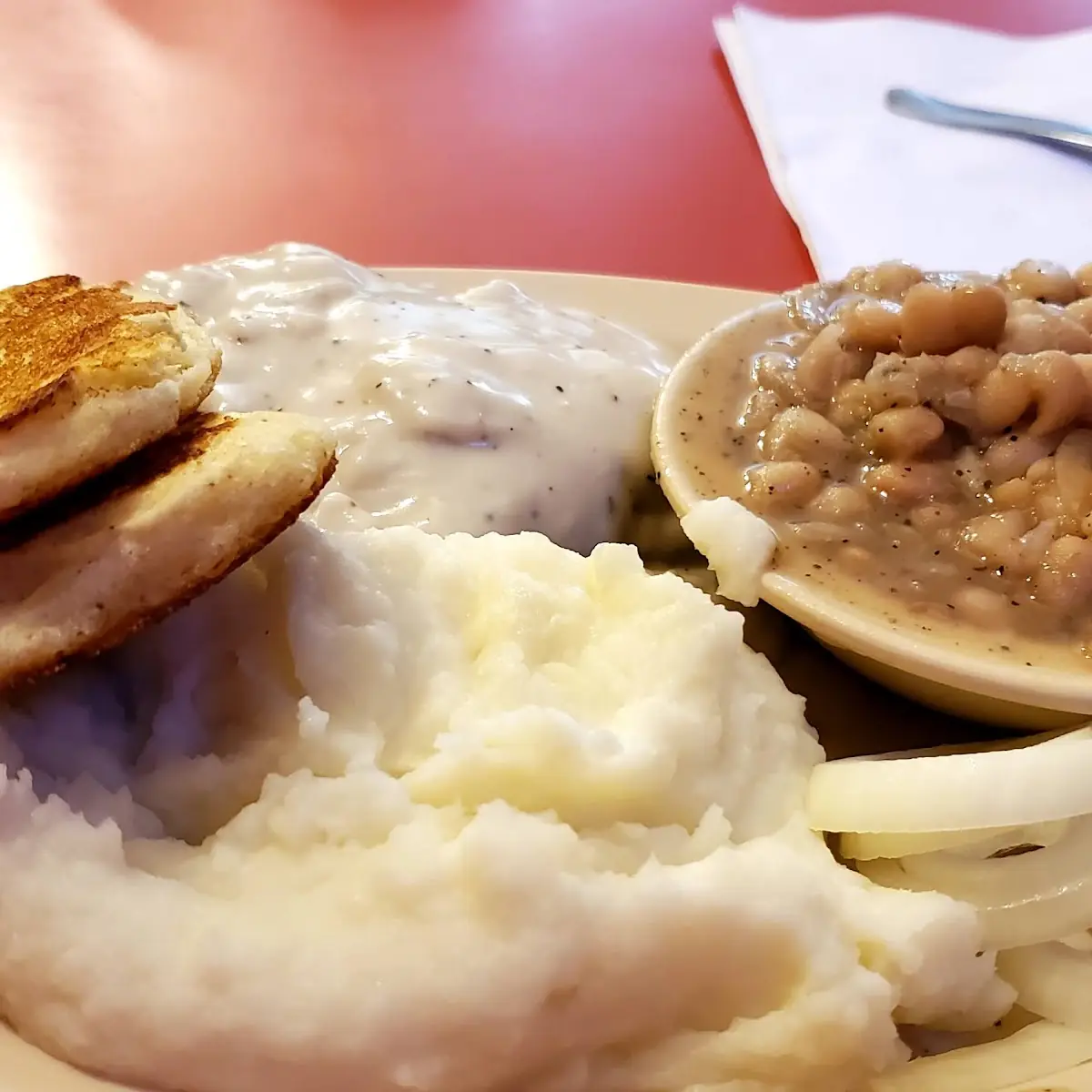 Country Fried Steak and Potatoes
