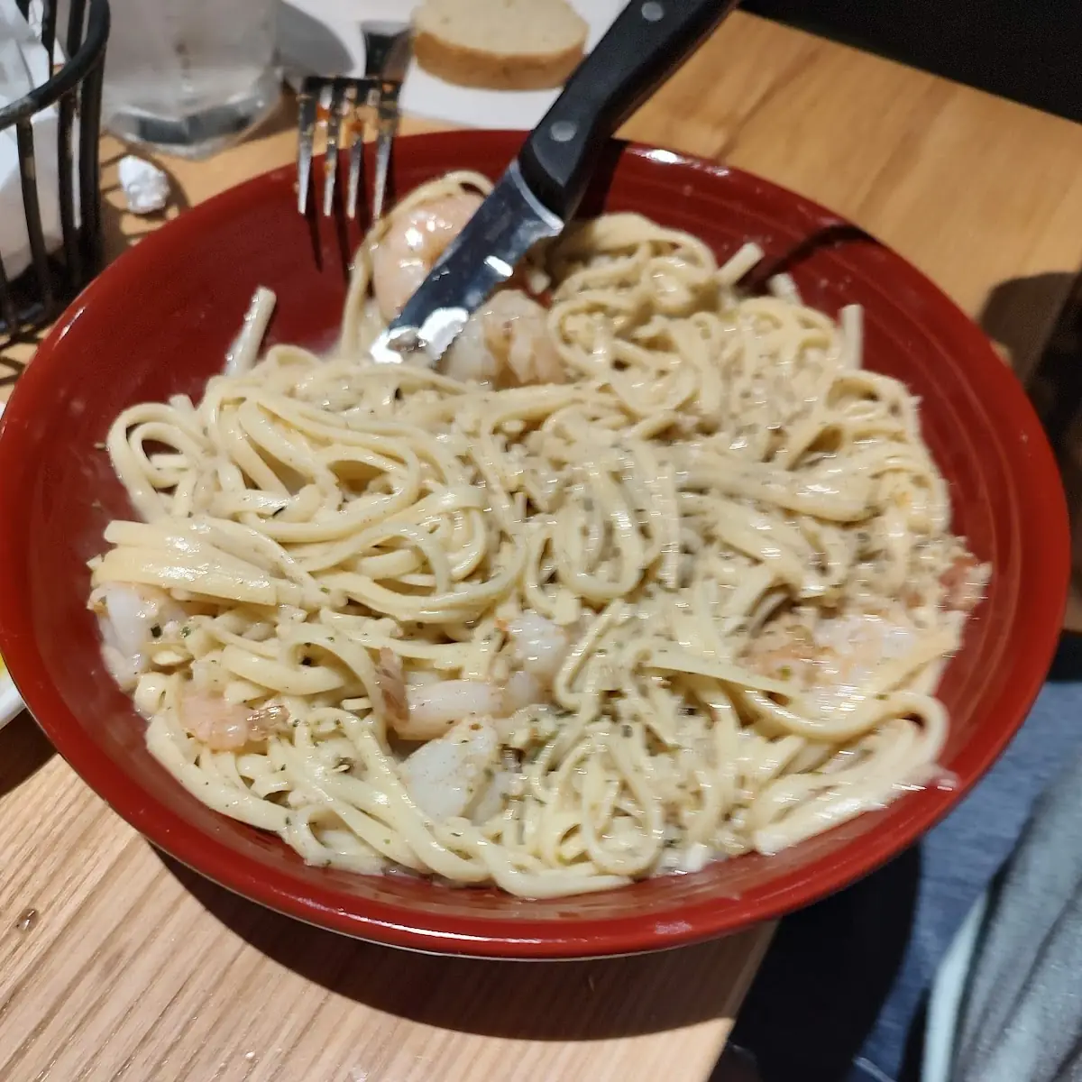 Shrimp Alfredo