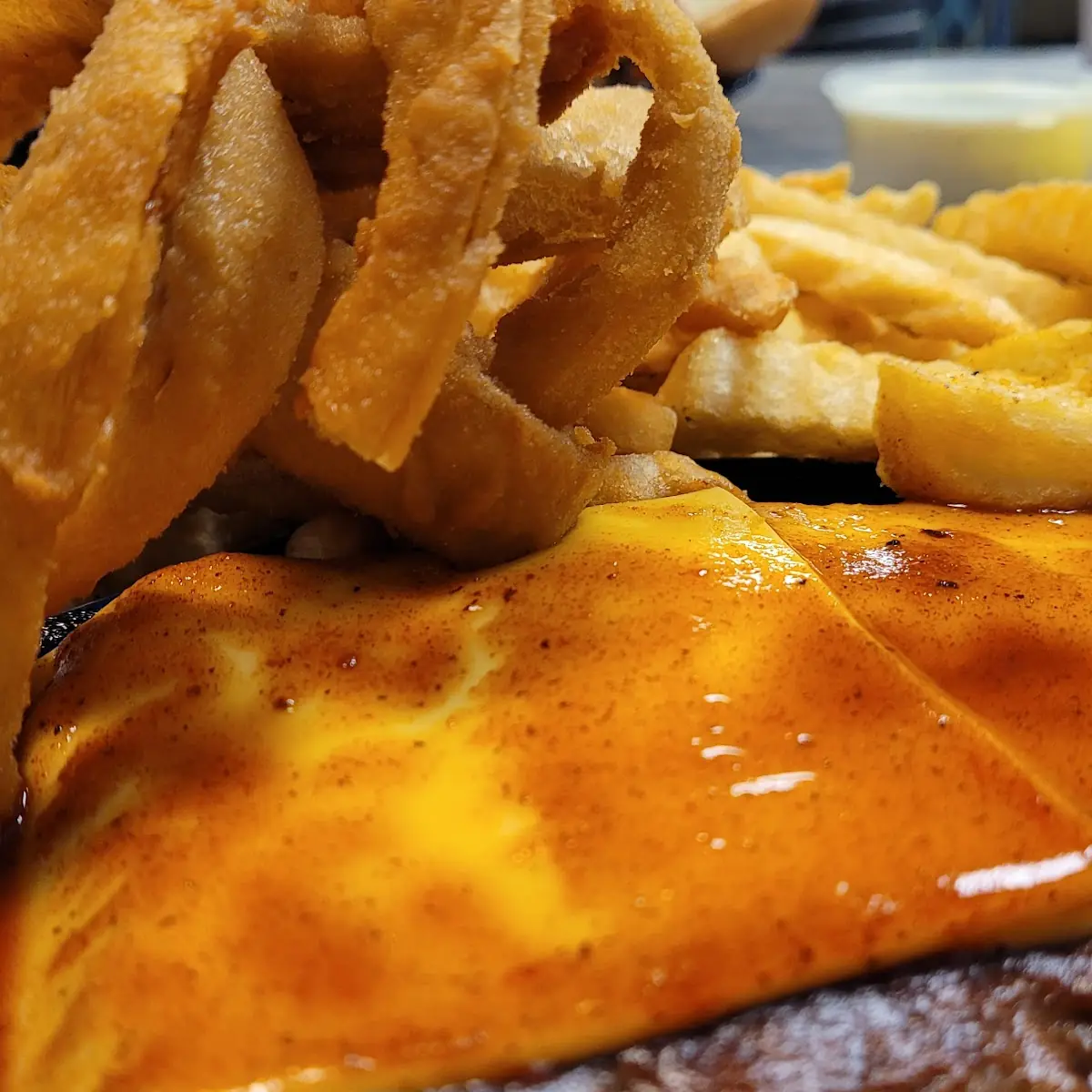 Hamburger Steak Plate 8 Oz