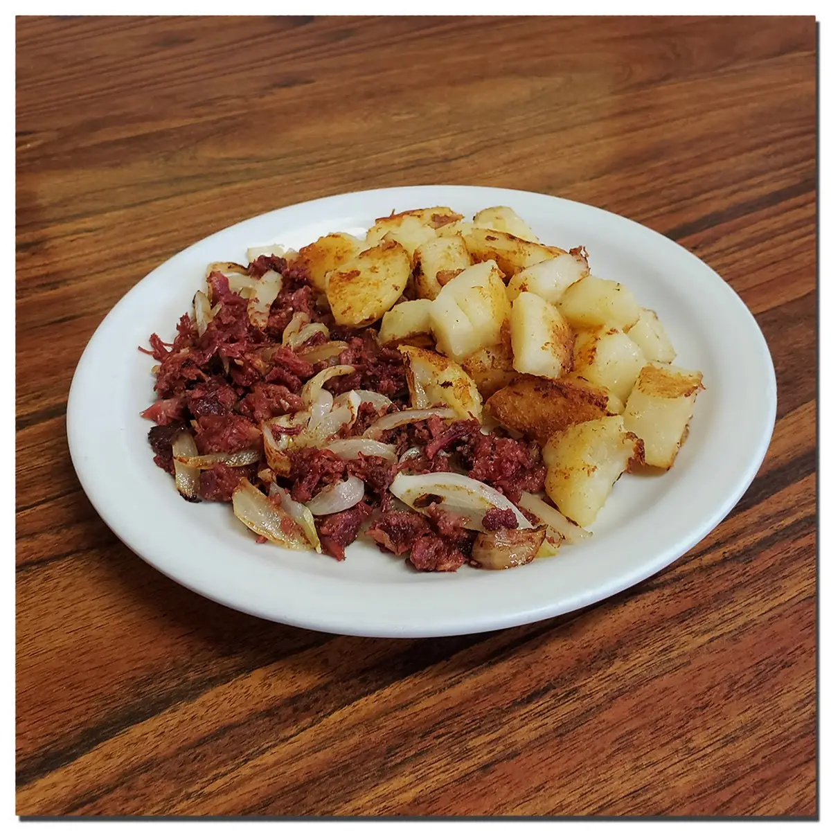 Corned Beef & Onions