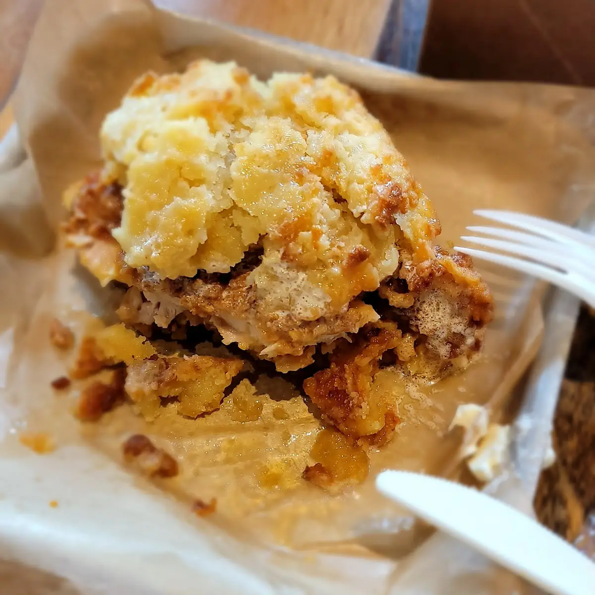 Miso Praline Bacon & Egg Biscuit