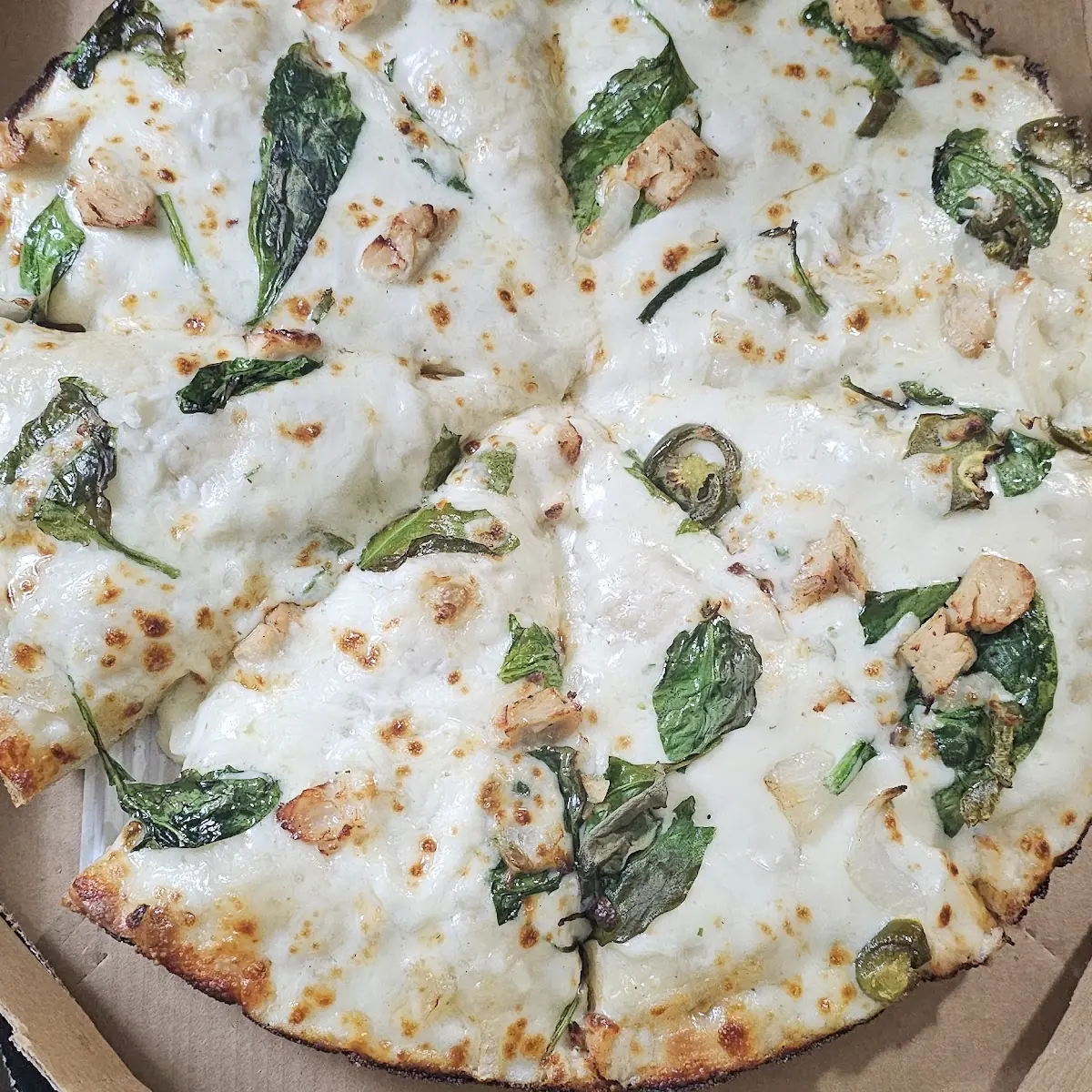 Spinach Pizza