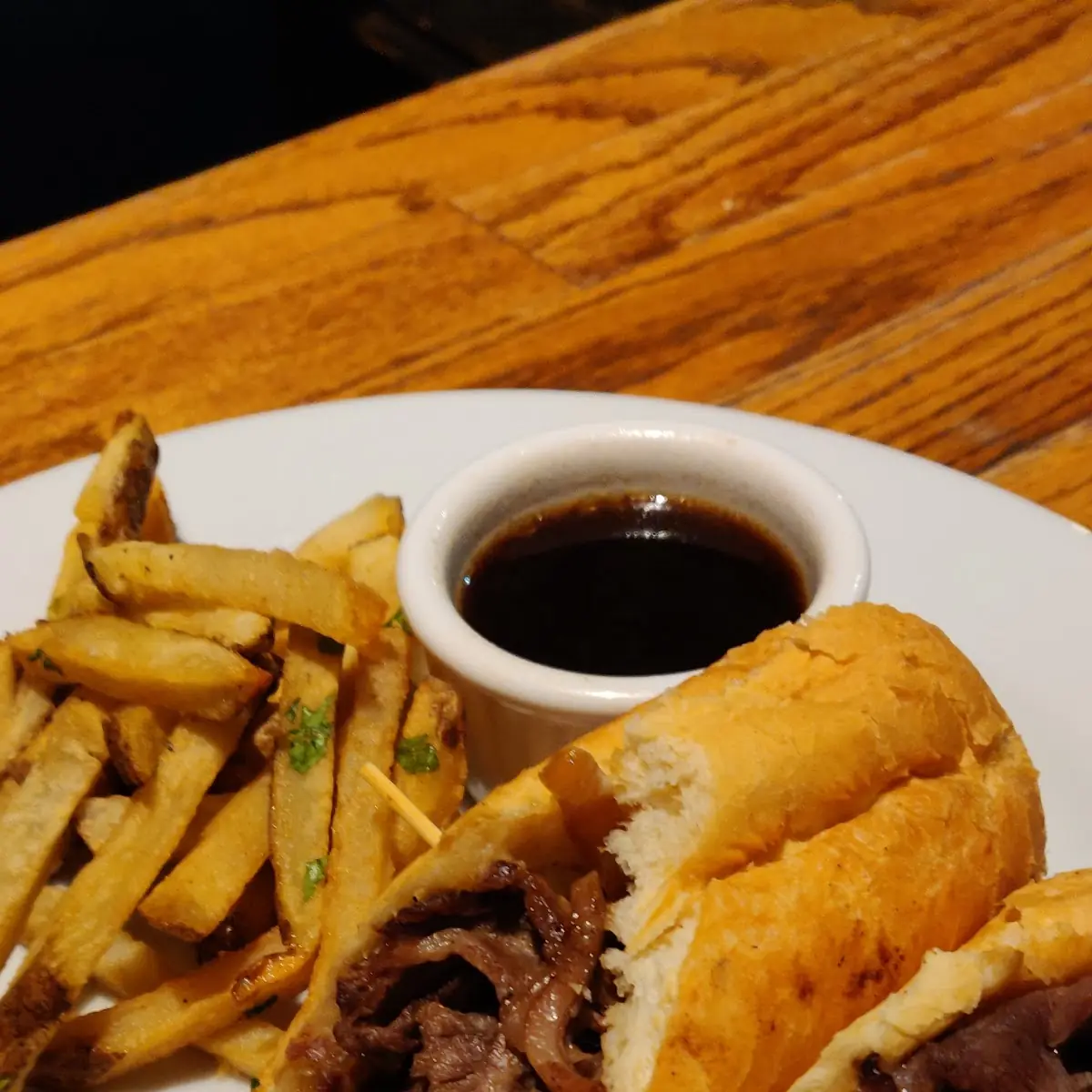 Smoked Primerib French Dip