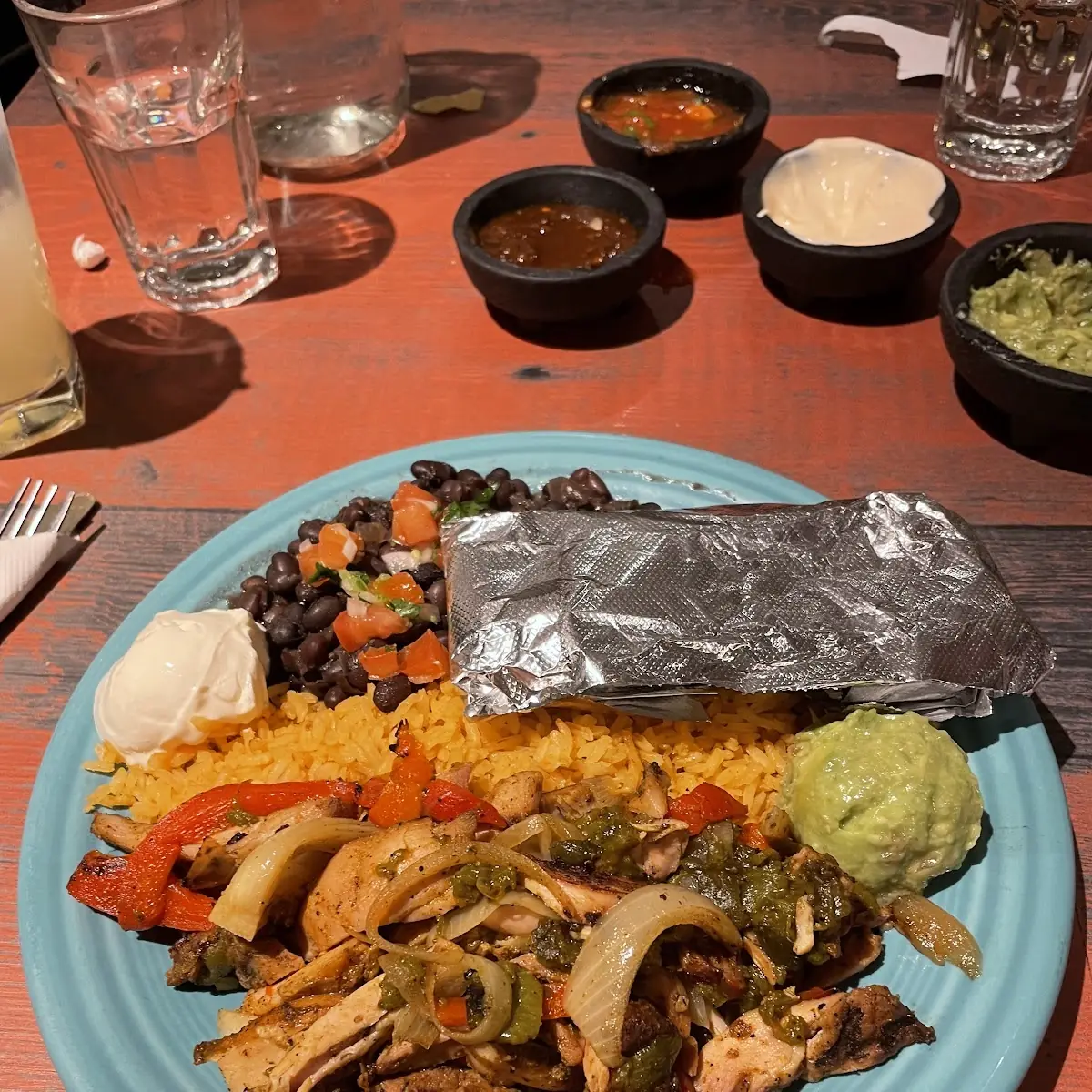 Smoked Chicken Fajitas