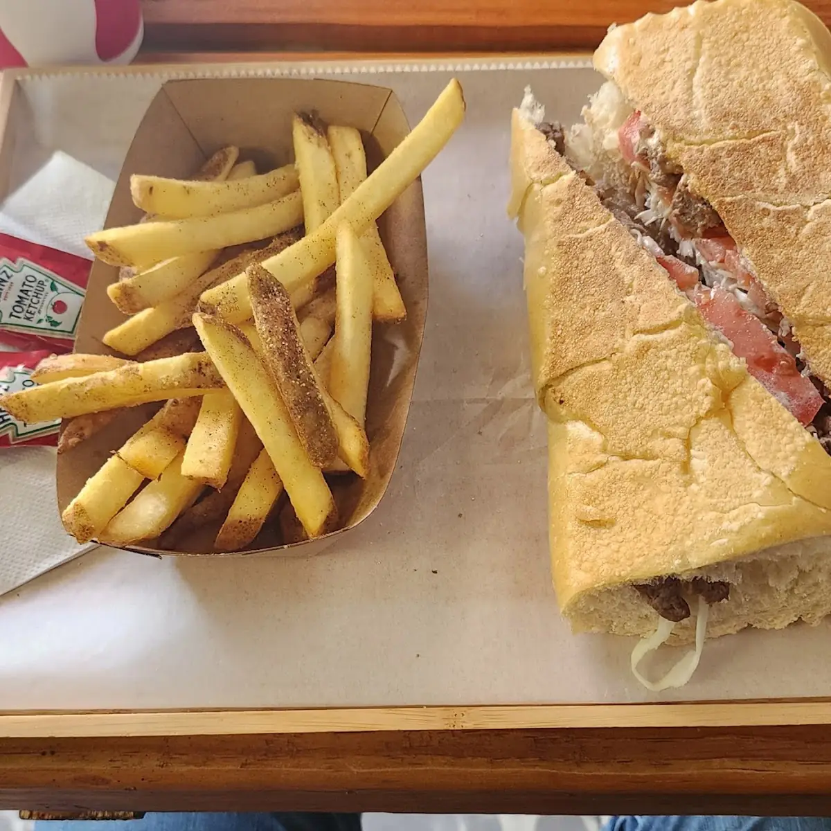 Como En Casa de Abuela Sandwich de Bistec