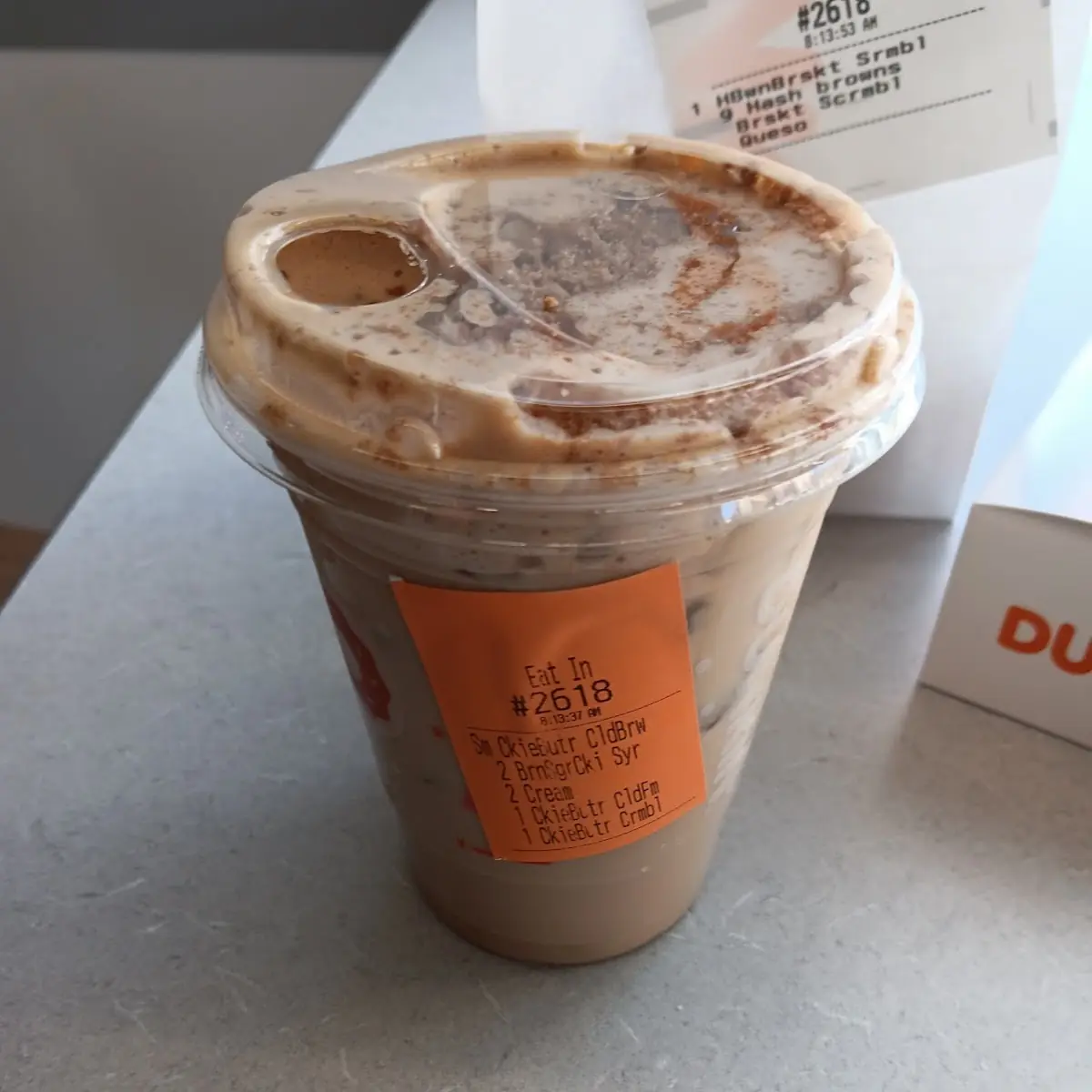 Cookie Butter Cold Brew Iced Coffee