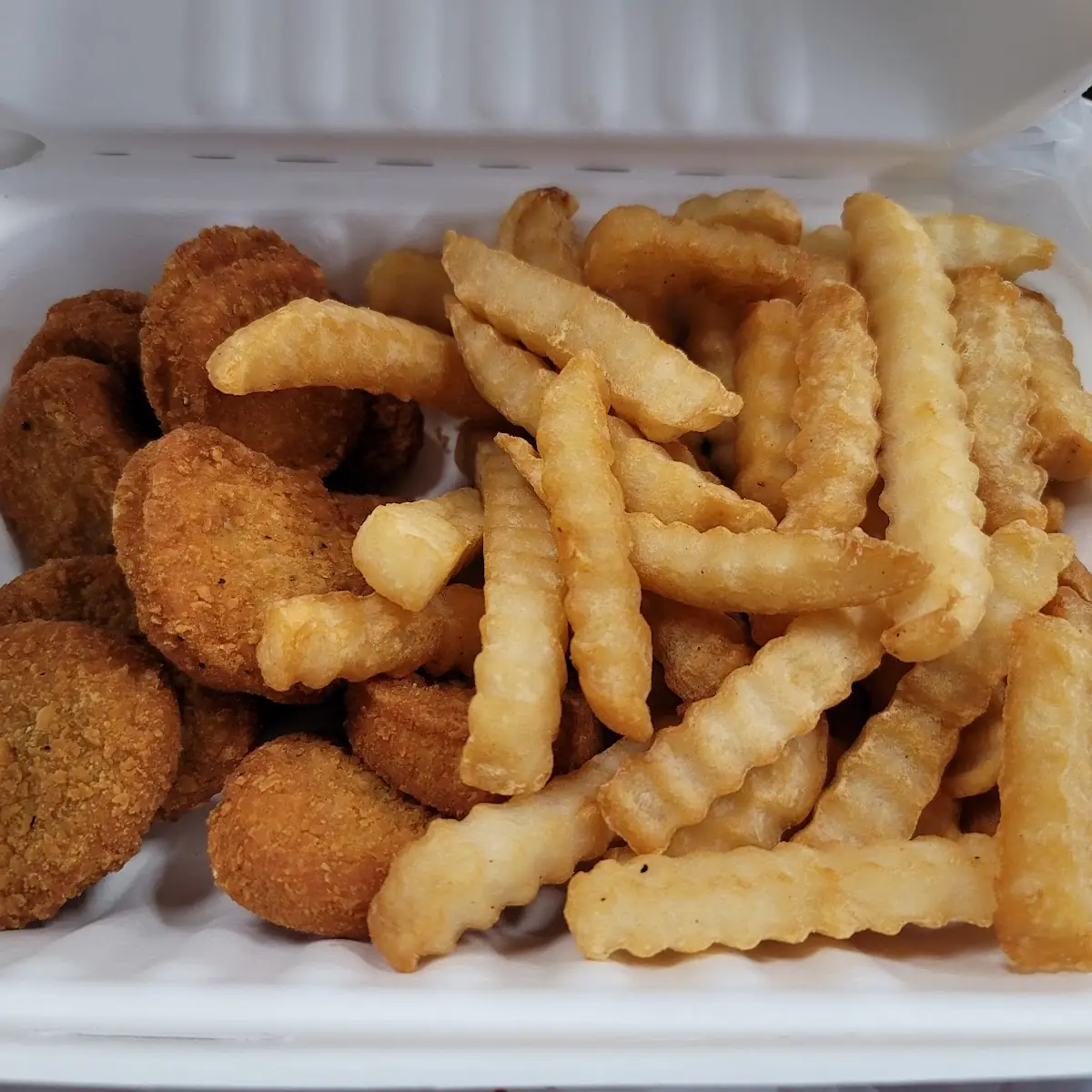 Chicken Nuggets and French Fries