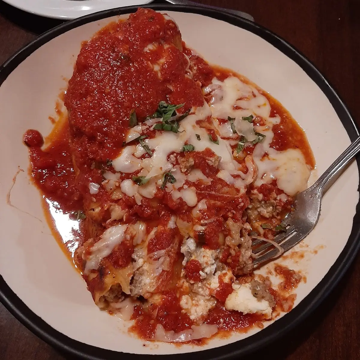 Chicken Parmigiana with Penne Pasta