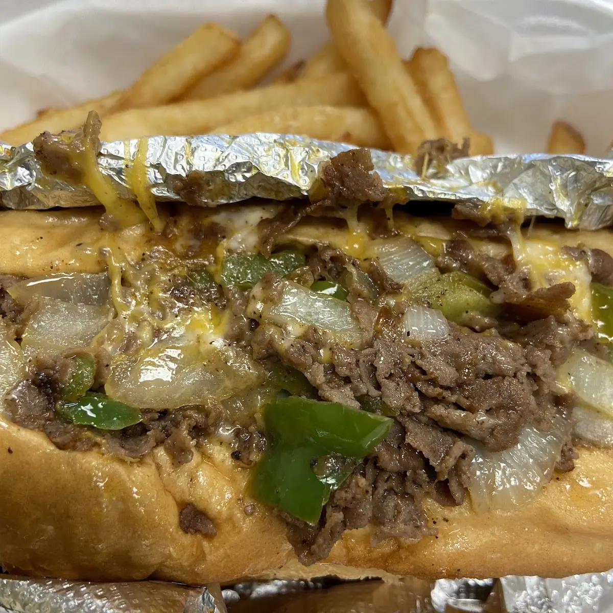 Philly Cheese Steak Sandwich